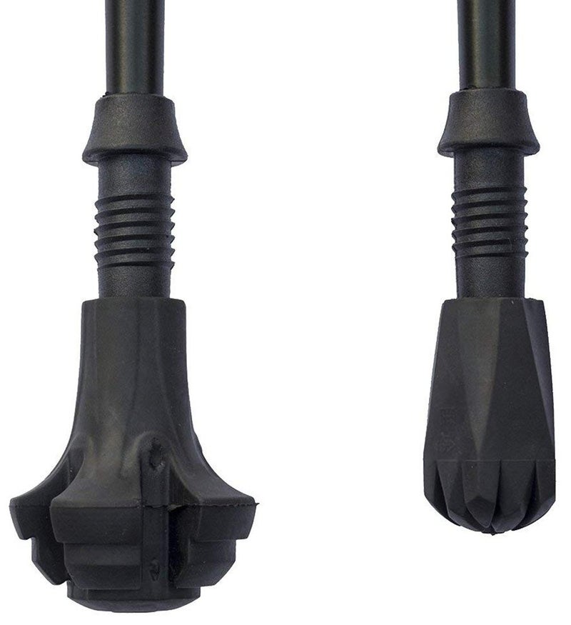 A ALAFEN Replacement Rubber Tips Set for Trekking Pole Walking Hiking Sticks Tips Protectors Mix - Image 3